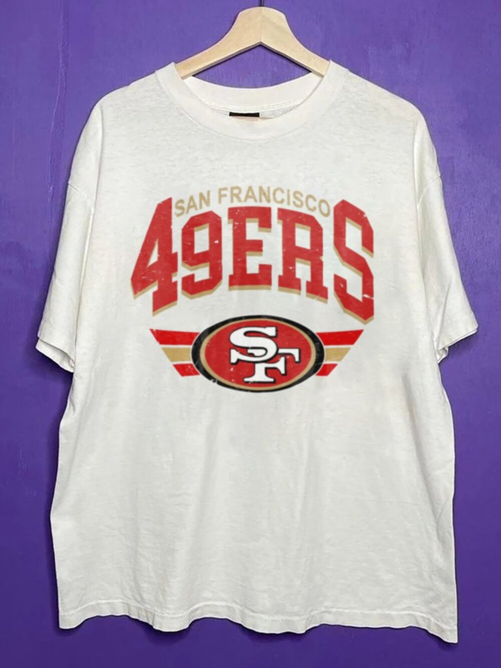 90s Vintage San Francisco 49ers Crewneck Shirt, Retro SF 49ers NFL Football Tee